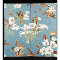 Gạch dán tường hoa lá nghệ thuật 60x120 BN07