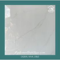 Gạch bóng kiếng 60x60 cao cấp Prime màu trắng vân nhẹ BNY17005E10
