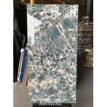 Gạch 60x120 màu xanh lam vân đá trắng cao cấp siêu bóng kính 
