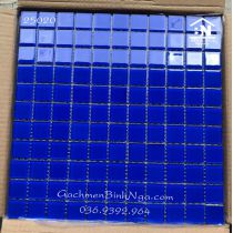 Mẫu gạch Mosaic dán hồ bơi xanh dương 25020 chip 25x25 giá rẻ