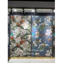 Gạch dán tường hoa lá nghệ thuật 60x120 BN07