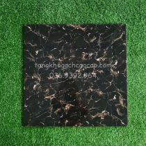 Gạch BK 60x60 đen vũ trụ dán mặt tiền đẹp Xsmart 7901