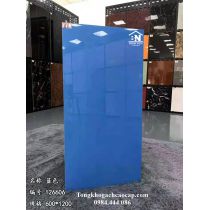Gạch đơn sắc bóng kiếng màu xanh da trời
