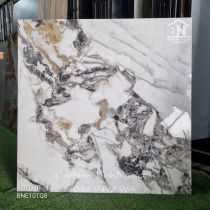 Gạch Granite Trung Quốc 100x100 trắng vân đá marble siêu bóng 