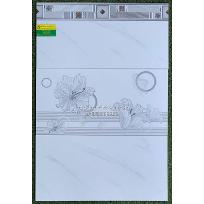 gạch dán tường 30x60 mikado màu trắng vân mây mới nhất hcm 