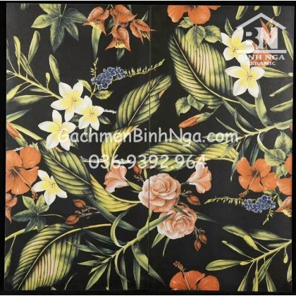 Gạch hoa nghệ thuật 3D dán tường 60x120 BN09 