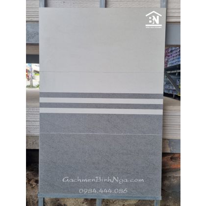 Gạch ceramic 30x60  men mờ màu xám xi măng 