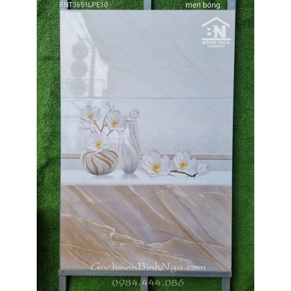 Gạch dán tường 30x60 vân đá marble BNT3651LPE10 