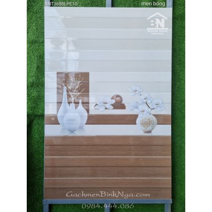 Gạch 30x60 dán tường màu vân gỗ BNT3688LPE10 