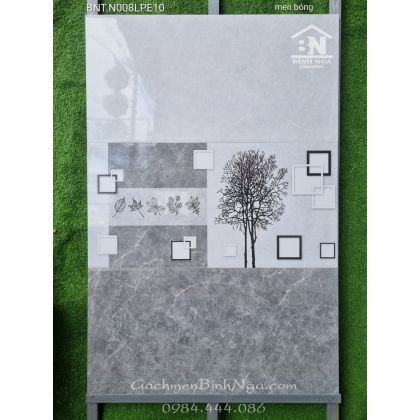 Gạch men bóng 30x60 vân đá marble xám BNT.N008LPE10 