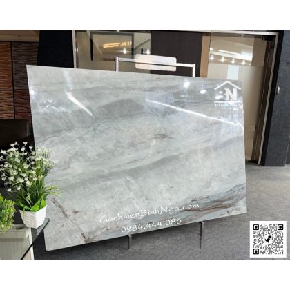 Gạch lát nền biệt thự khổ lớn 120x180cm vân đá marble siêu bóng 