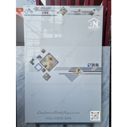 Gạch 400x800 đá bóng ốp tường bền đẹp sang 40805 