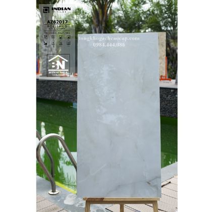 Gạch bóng kiếng Ấn độ 60x120 mới Az62017 