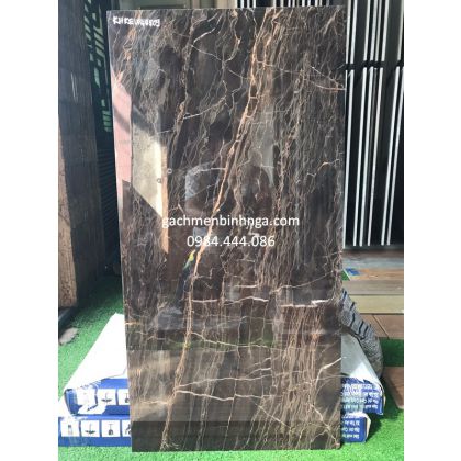 Đá bóng kiếng 40x80 dán cột 