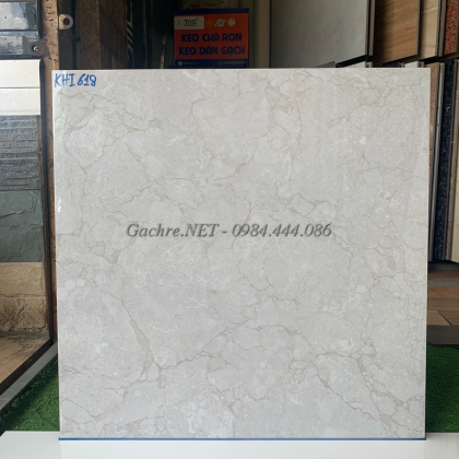 Đá bóng kiếng 60 vân mạng nhện màu xám nhẹ 
