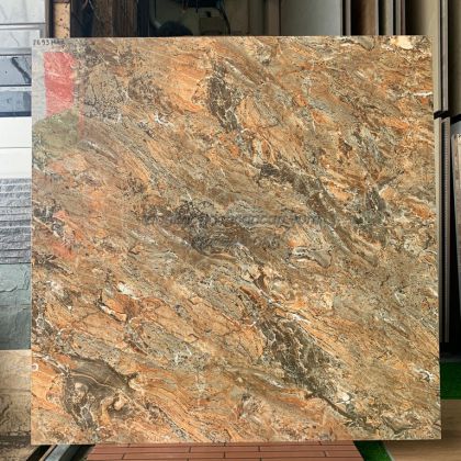 Đá bóng kiếng 80 vân đá  marble nâu đỏ  8693max tp.hcm 
