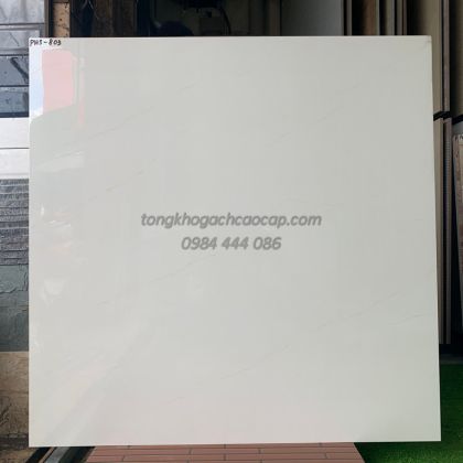 Đá bóng kiếng 80x80 trắng vân khói mờ 803HOI 