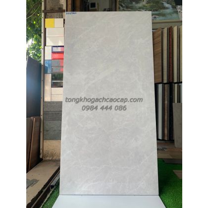 Đá bóng kiếng khổ 60x120 màu xám nhẹ sang trọng Apodio  201THUY 