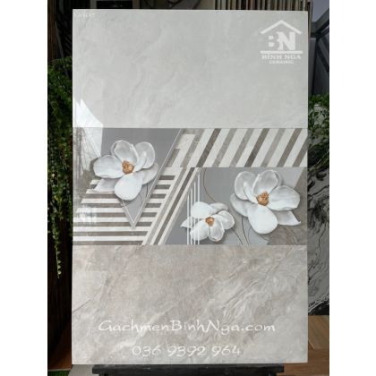 Đá bóng kiếng Ý Mỹ 30x60 ốp tường vân đá BNM36101T 