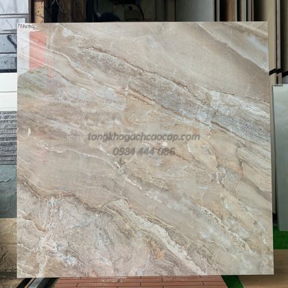 Đá bóng kiếng ý Mỹ 80x80 vân đá marle 88019THO 