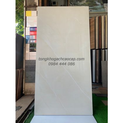 Đá lát nền  60x120 Royal bóng kiếng vàng  nhạt vân đá 61206V 