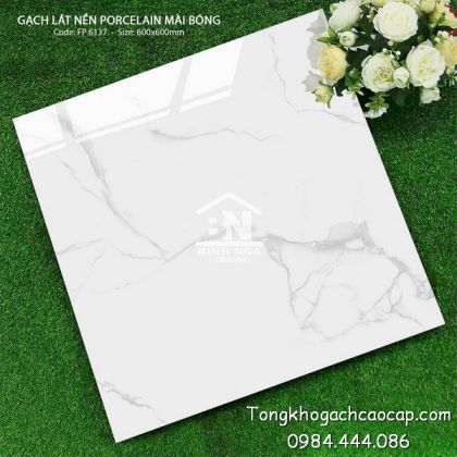 Gạch lát nền 60x60 bóng kiếng FP6137 