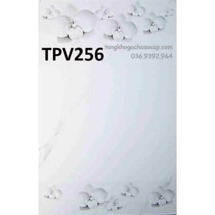 Gạch 25x40 hoa lan trắng giá rẻ TPV256 