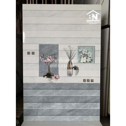 Gạch 30x60 dán phòng khách men bóng đẹp rẻ 3601 