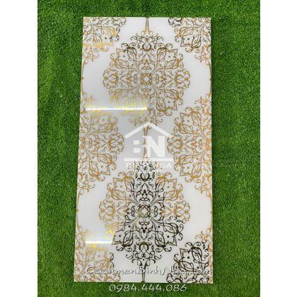 Gạch 30x60 họa tiết ánh kim vàng cao cấp 