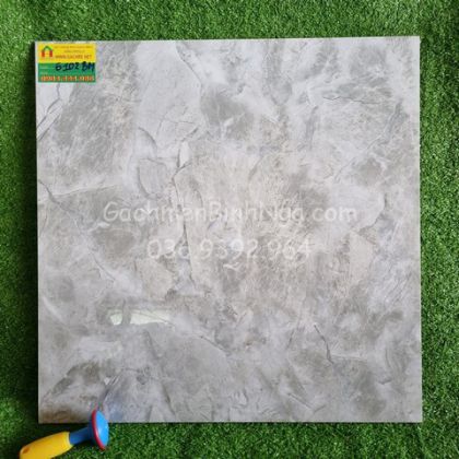 Gạch 60x60 bóng kiếng màu xám BN6102 