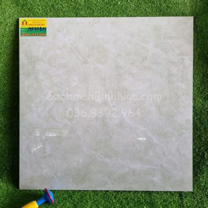 Gạch 60x60 bóng kiếng  BN9973 màu xanh ngọc  