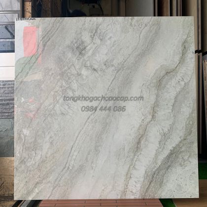 Gạch 80x80 đá bóng kính vân xám marble Tân Bình 