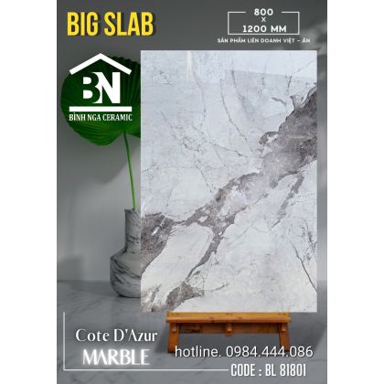 Gạch Big Slab 800x1200 siêu bóng kính 