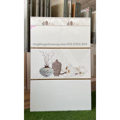 Gạch bóng dán tường phòng khách 30x60 TTC giá rẻ  