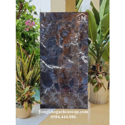 Gạch bóng kiếng 60x120 cao cấp vân đá mới 