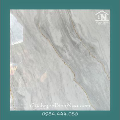 Gạch bóng kiếng cao cấp 60x60 Prime màu xám vân đá BNY68485E10 