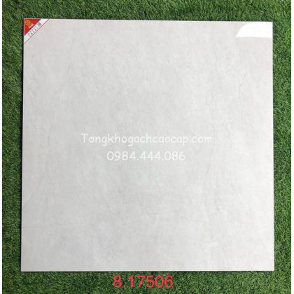 Gạch bóng kiếng cao cấp 80x80 màu xám sáng 