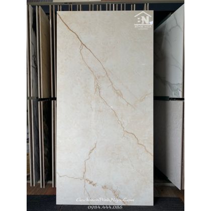 Gạch bóng kiếng khổ lớn 800x1600 cao cấp vân đá marble nhập khẩu 