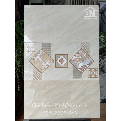 Gạch bóng kiếng ốp tường 30x60 vân vàng BNM36102T 