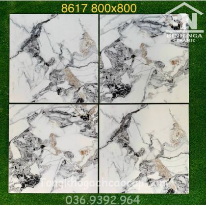 Gạch đá 80x80 khắc kim đẹp nhất vân ngẫu nhiên 