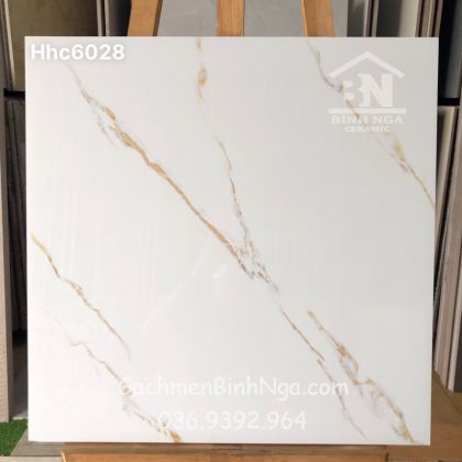 Gạch đá BK 60x60 vân khói vàng L1 giá rẻ 