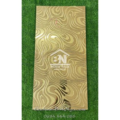 Gạch dán trang trí nhũ vàng 30x60 nhập khẩu 