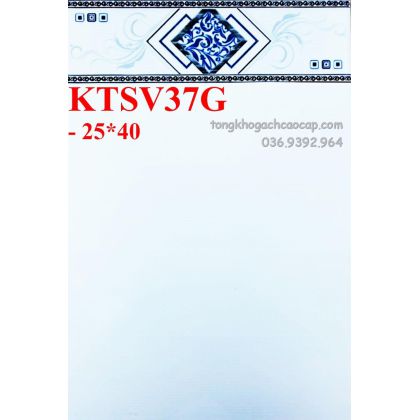 Gạch dán tường 25x40 in kỹ thuật số KTSV37G 