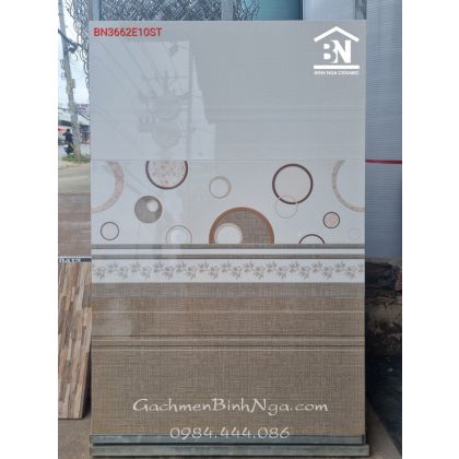 Gạch dán tường 30x60 màu nâu vân nhẹ BN3662 