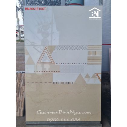 Gạch dán tường 30x60 màu vàng kem BN3661 