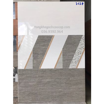 Gạch dán tường màu xám giả cổ 30x60 Củ Chi 
