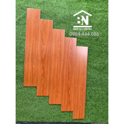 Gạch giả gỗ 15x90 màu cánh dán 