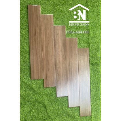 Gạch giả gỗ 15x90 màu hạt dẻ 