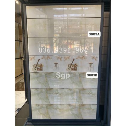 Gạch khắc kim cây đàn 30x60 3603AB  