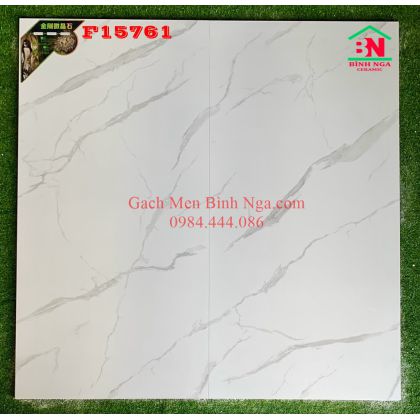 Gạch khổ lớn 750x150 bóng kiếng trắng vân mây 